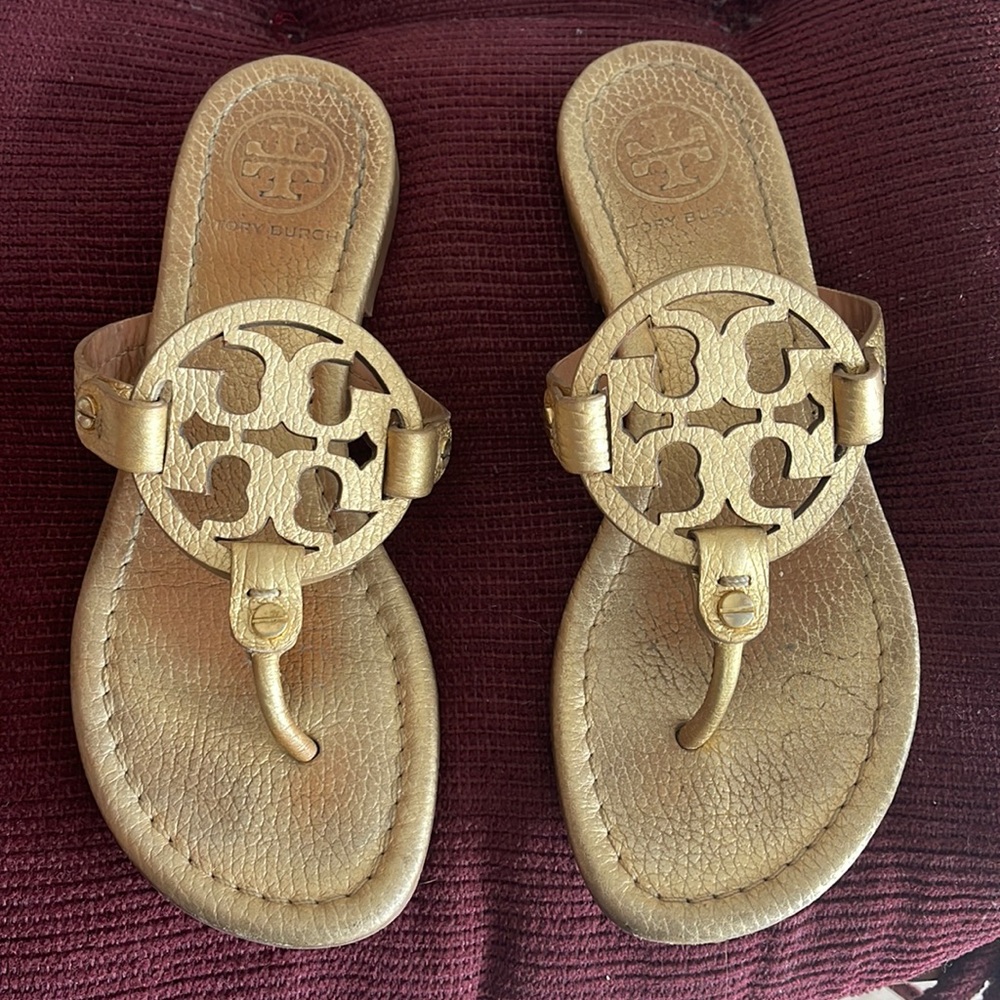 Tory burch miller sandals